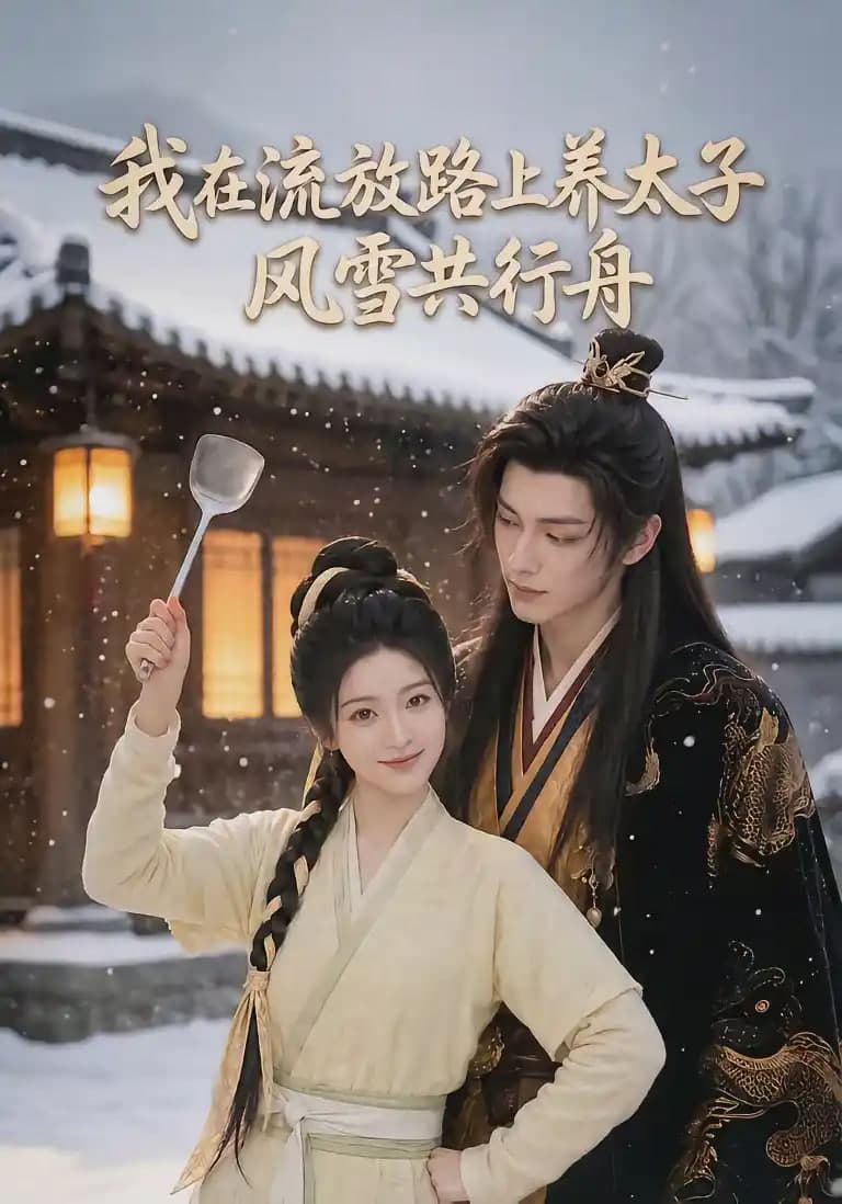 我在流放路上养太子，风雪共行舟海报