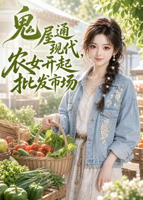 鬼屋通现代，农女开起批发市场海报