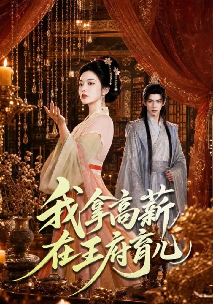 我拿高薪在王府育儿海报