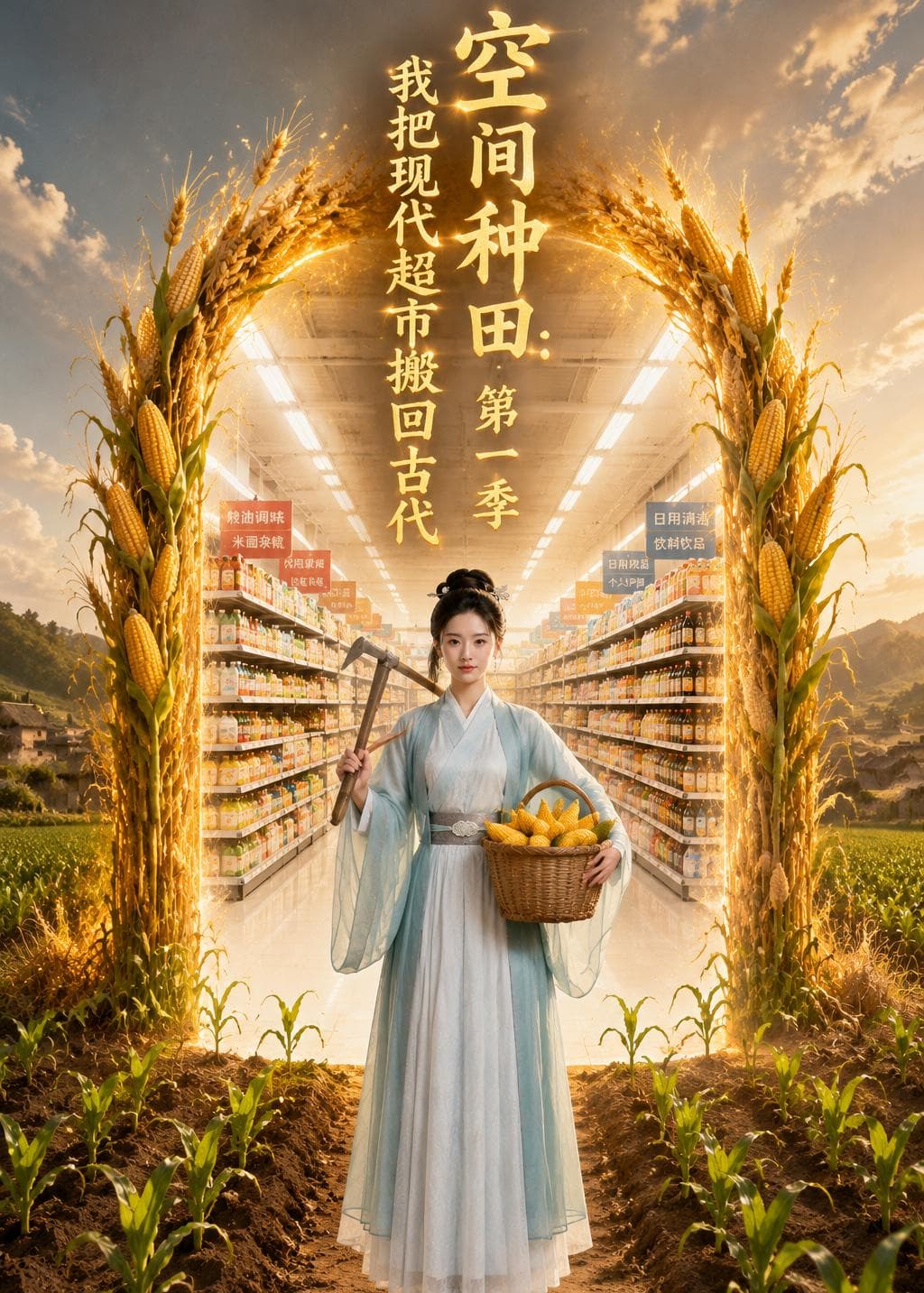 空间种田：我把现代超市搬回古代第一季海报
