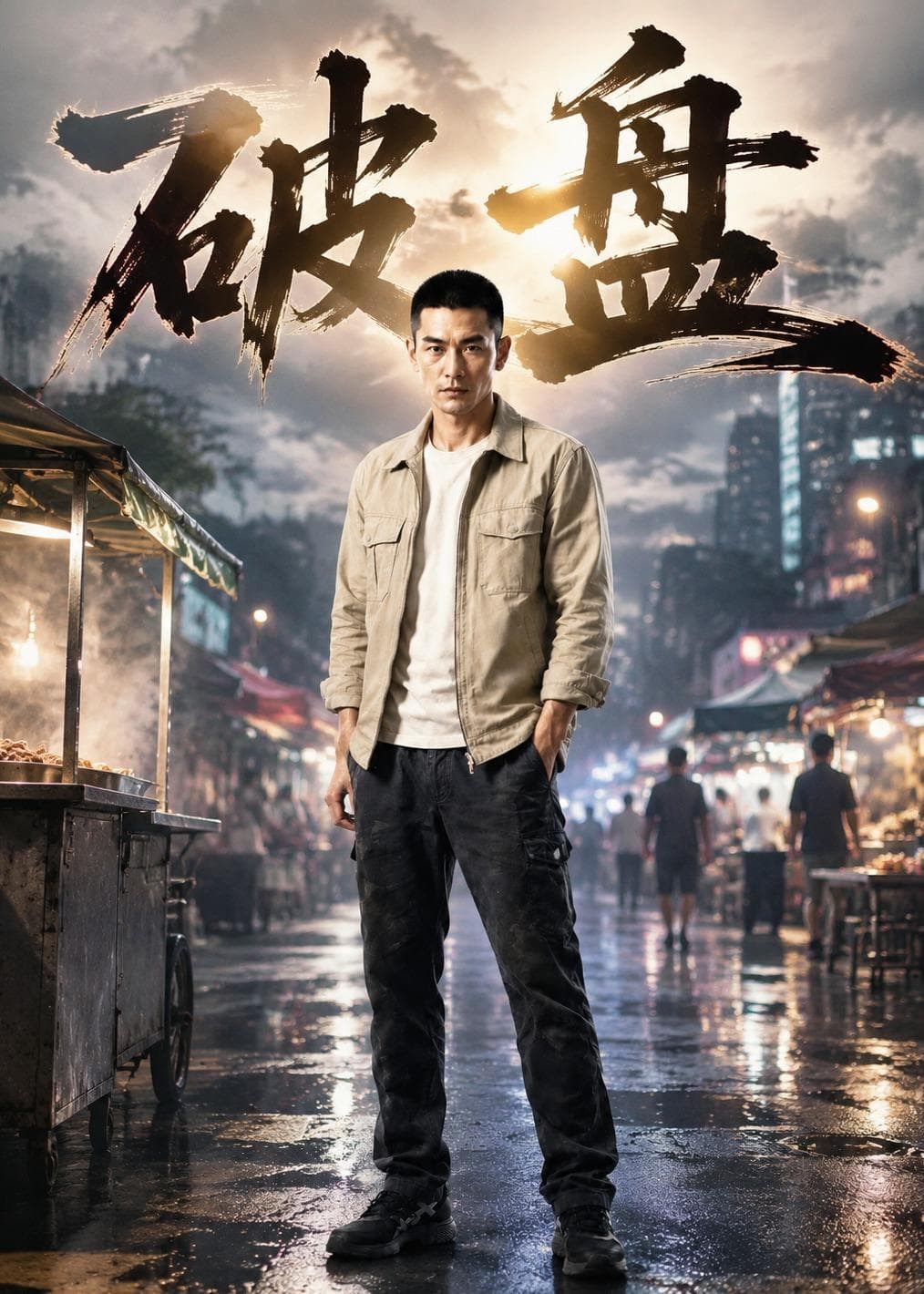 破盘海报