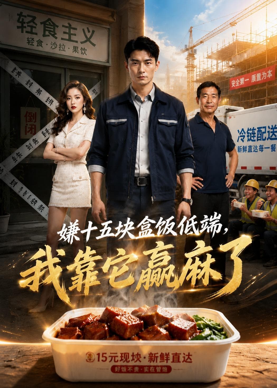 嫌十五块盒饭低端，我靠它赢麻了海报