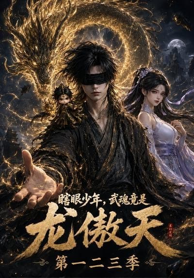瞎眼少年，武魂竟是龙傲天第一二三季海报