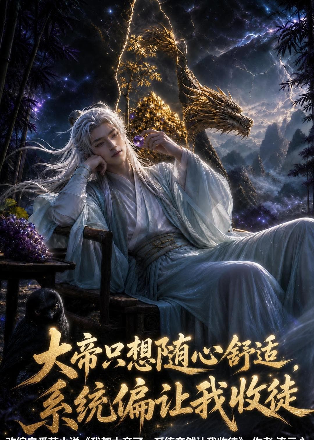 大帝只想随心舒适，系统偏让我收徒海报