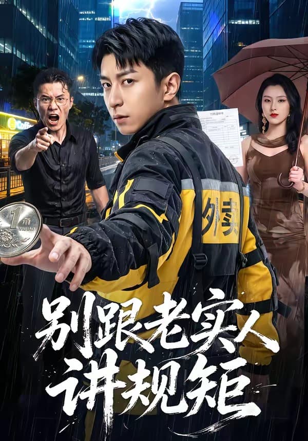 别跟老实人讲规矩海报
