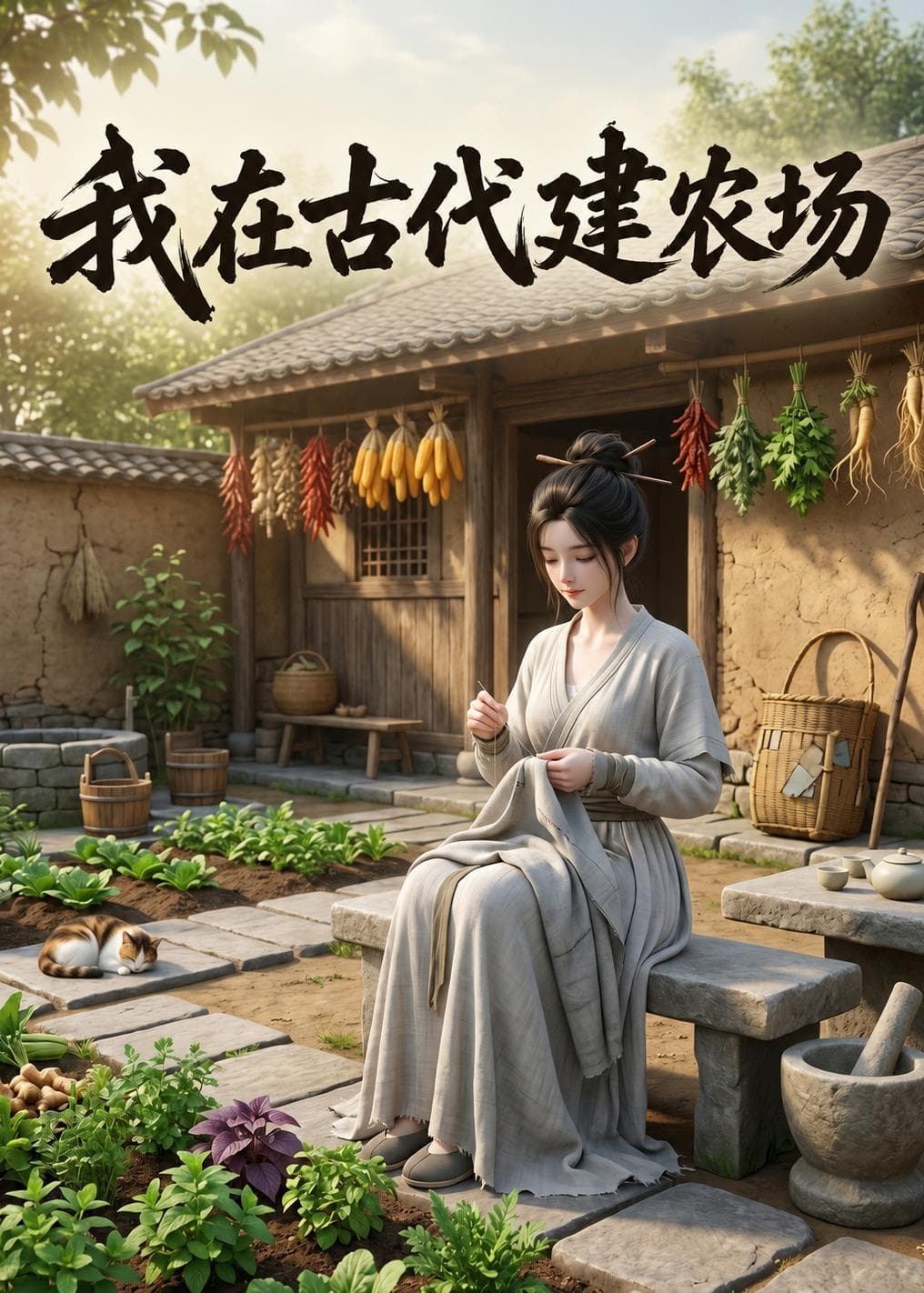 我在古代建农场海报