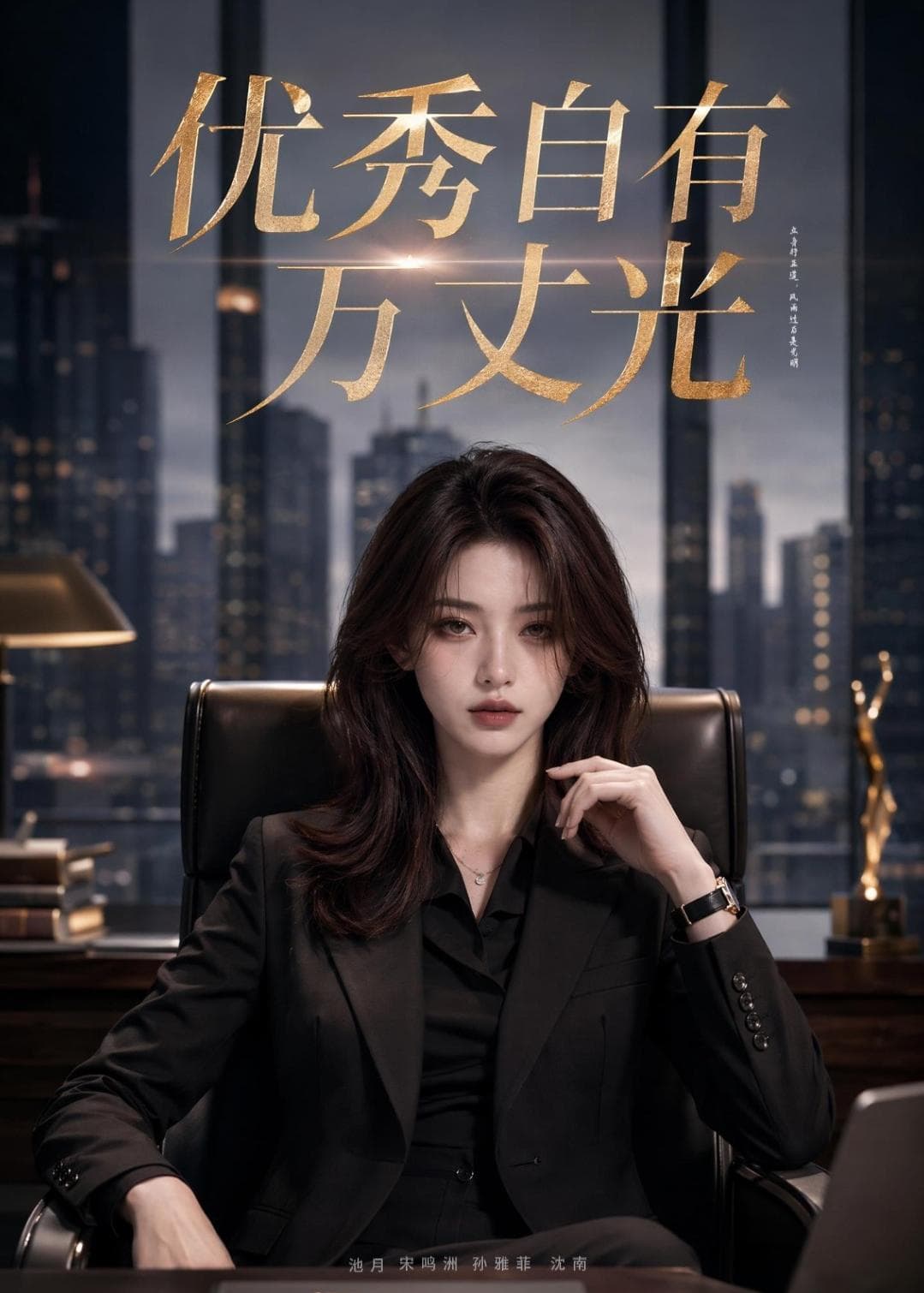 优秀自有万丈光海报