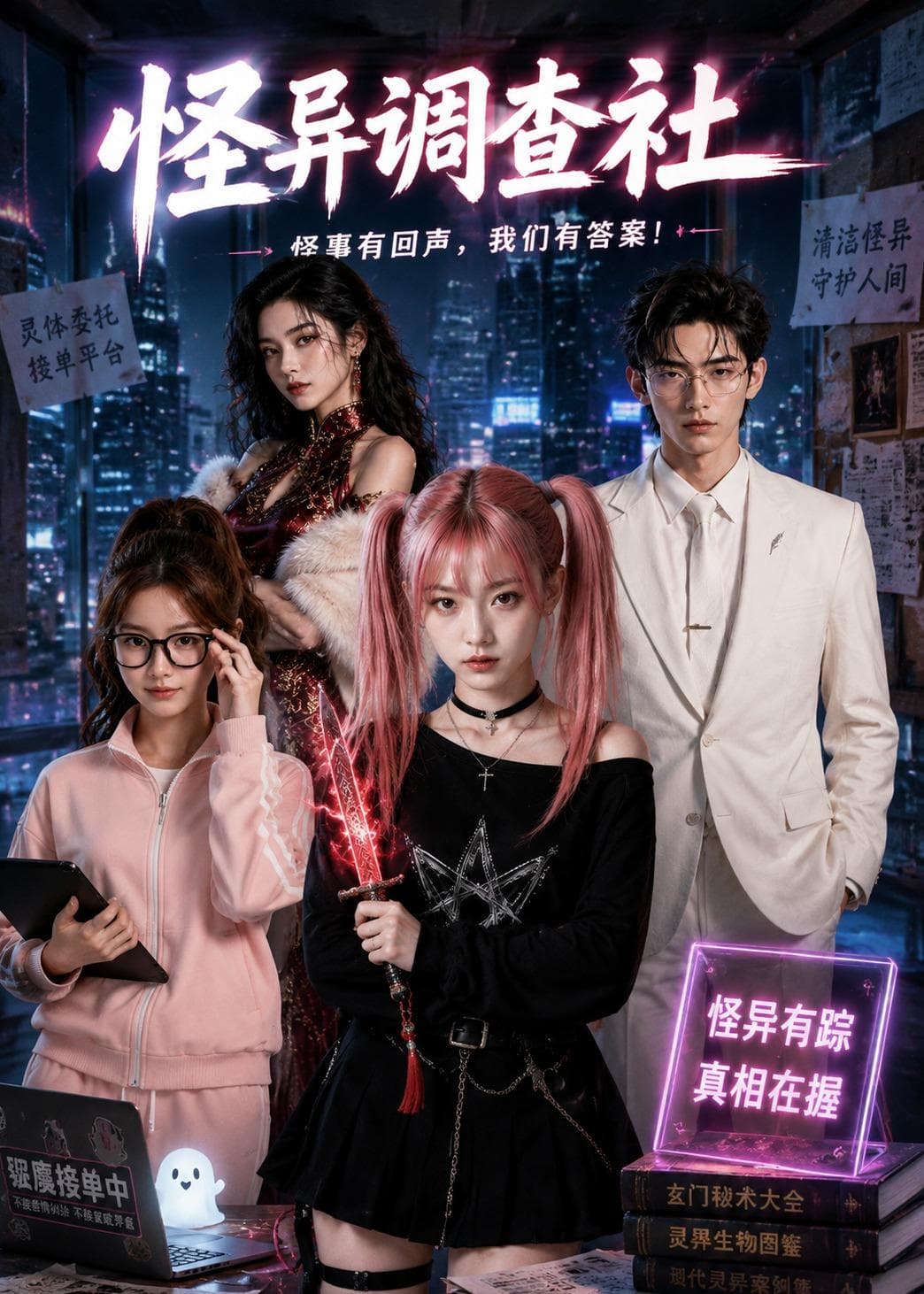 怪异调查社海报