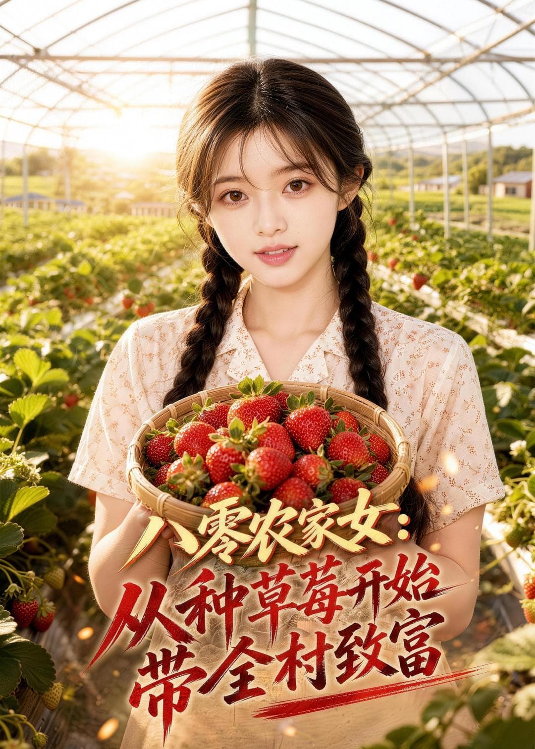 八零农家女：从种草莓开始带全村致富海报