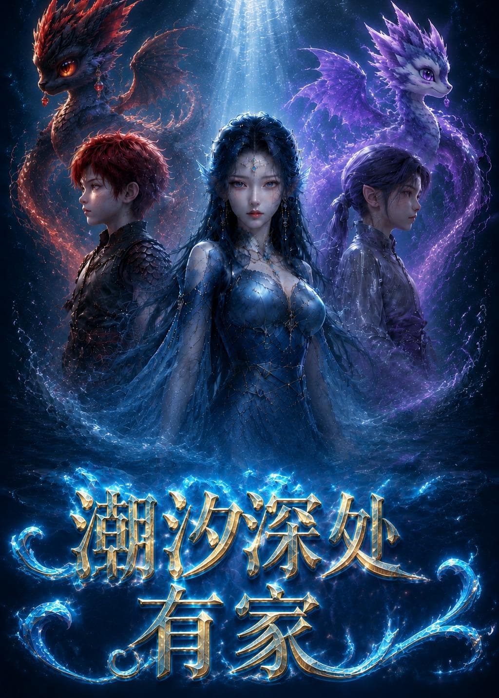 潮汐深处有家海报