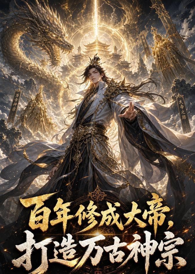 百年修成大帝，打造万古神宗海报