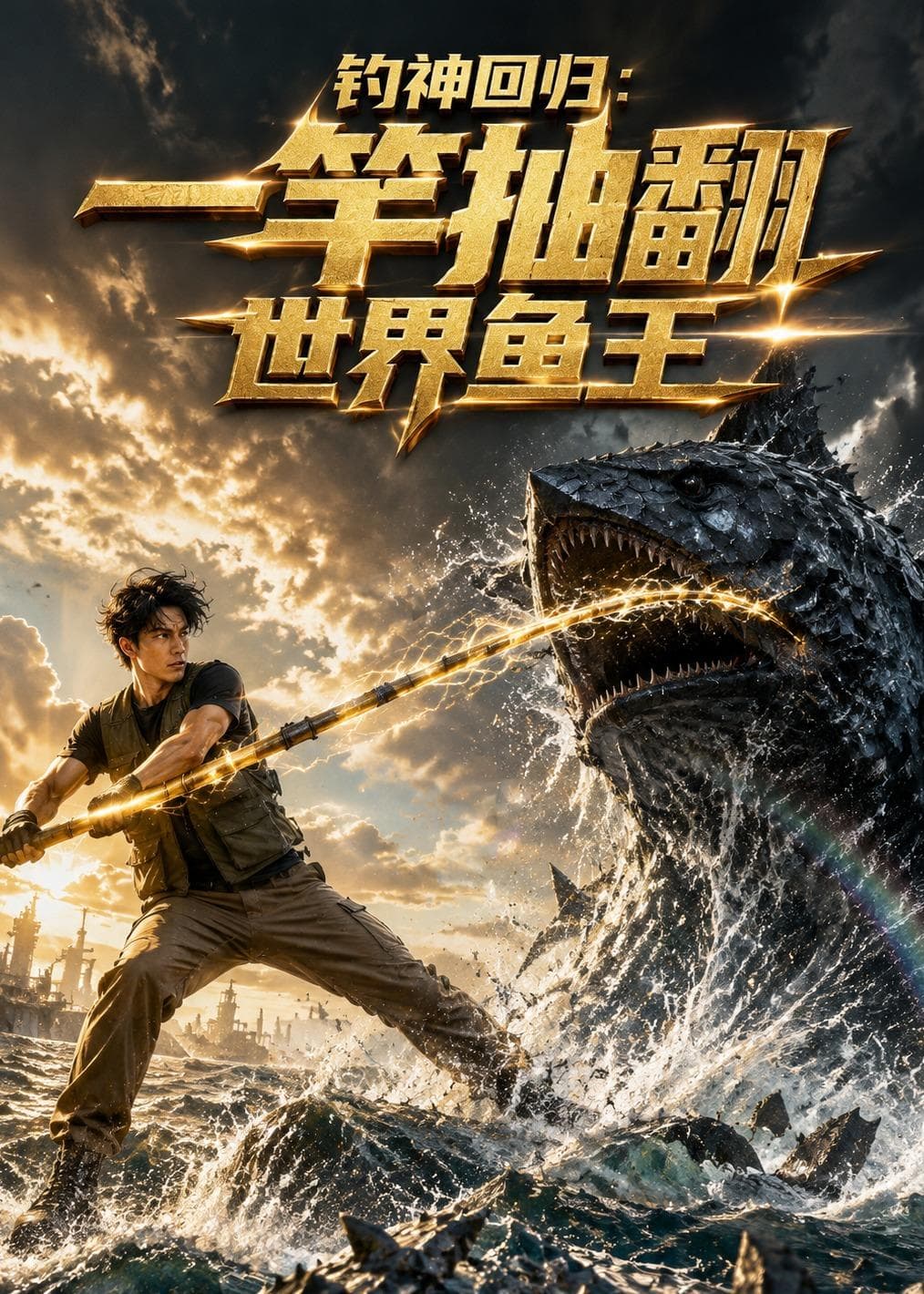 钓神回归：一杆抽翻世界鱼王海报