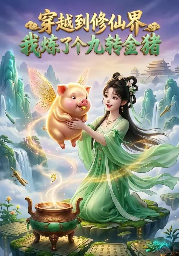 穿越到修仙界，我炼了个九转金猪海报
