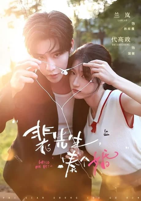 裴先生,凑个婚海报