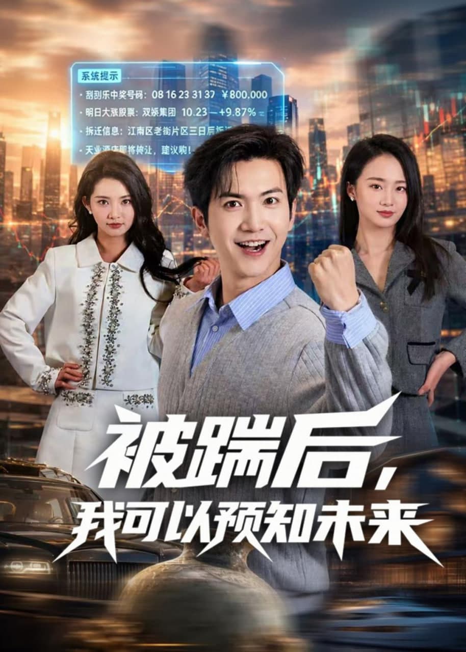 被踹后，我可以预知未来海报