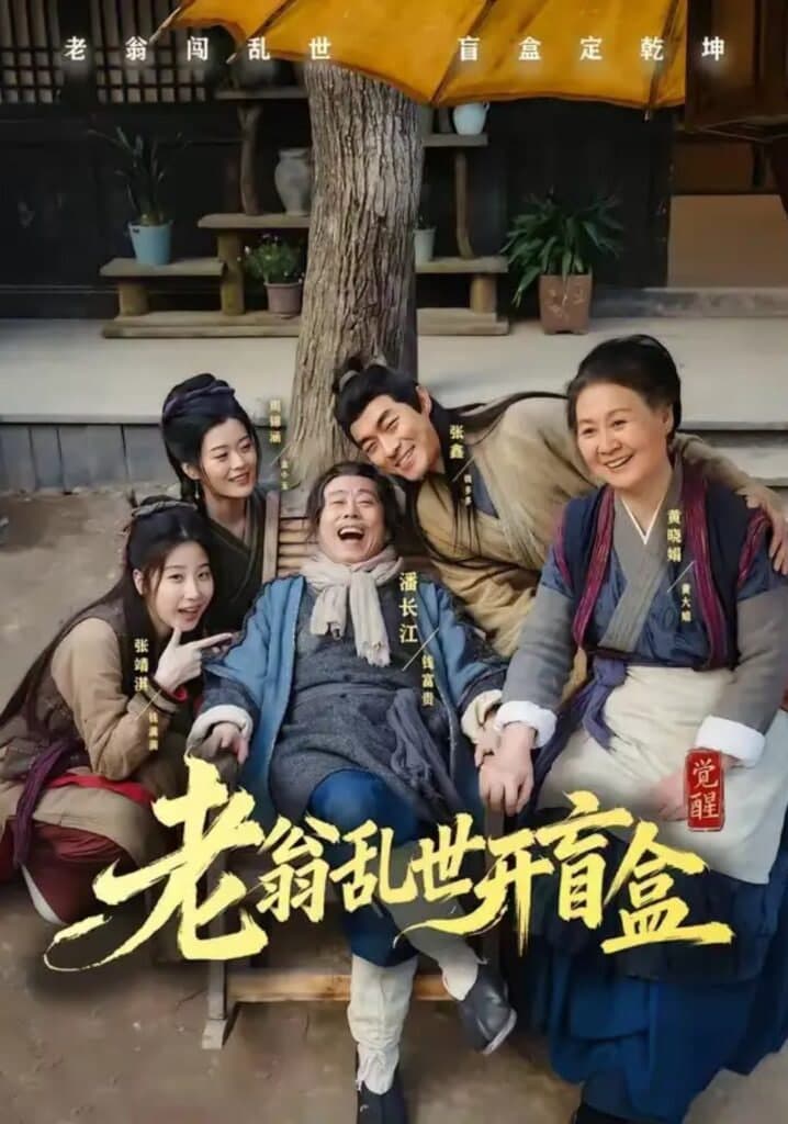 老翁乱世开盲盒海报