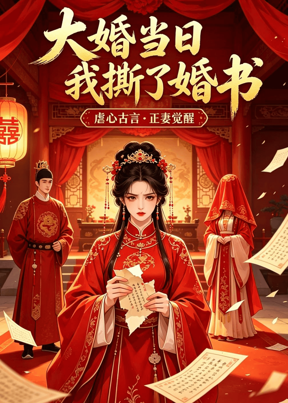 大婚当日我撕了婚书海报