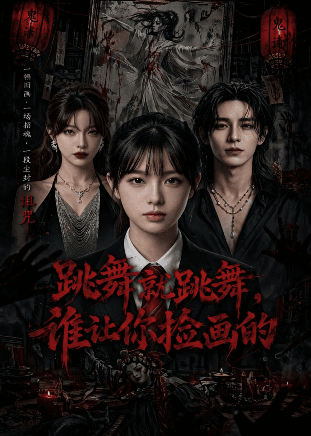 跳舞就跳舞，谁让你捡画的海报