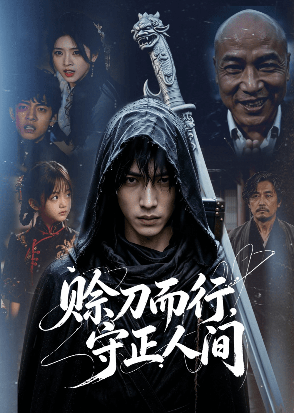 赊刀而行，守正人间海报