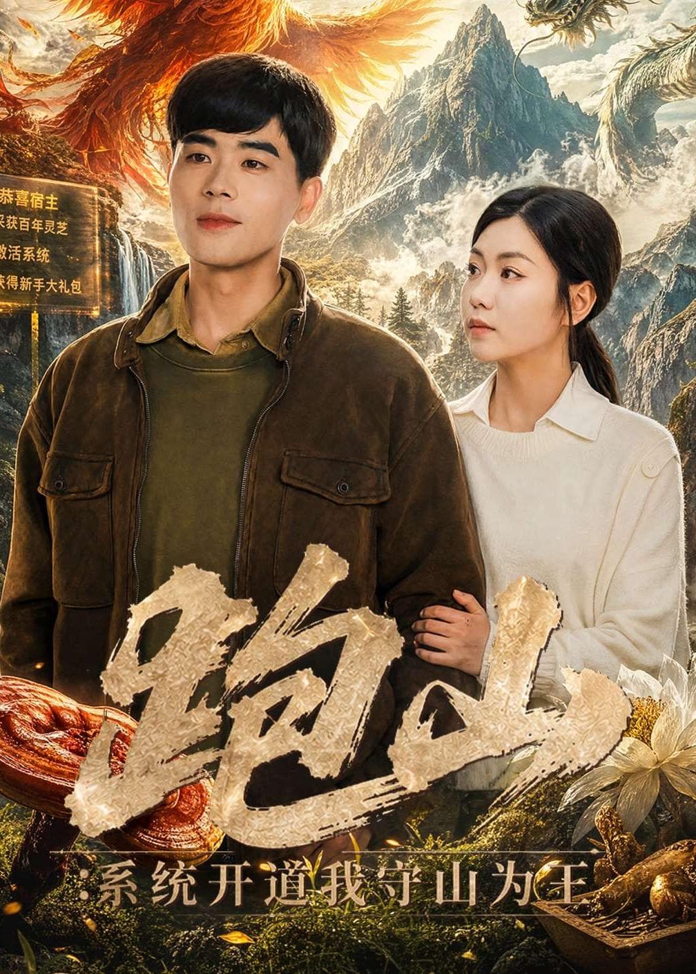 跑山：系统开道我守山为王海报