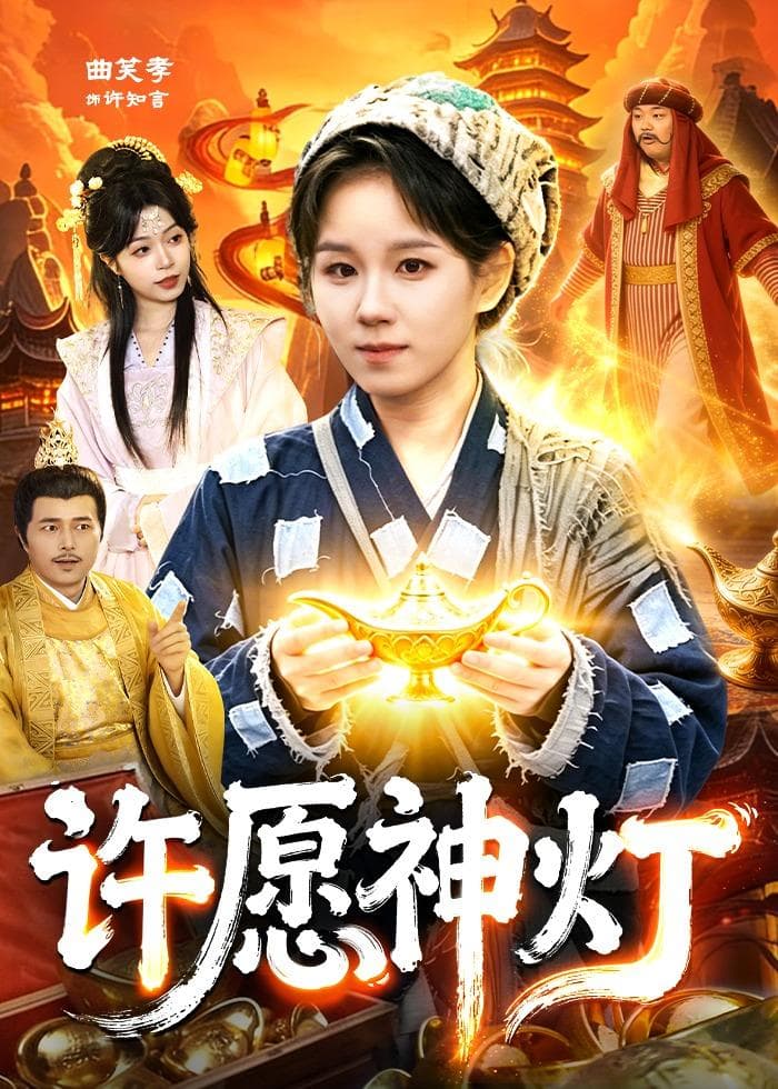 许愿神灯海报