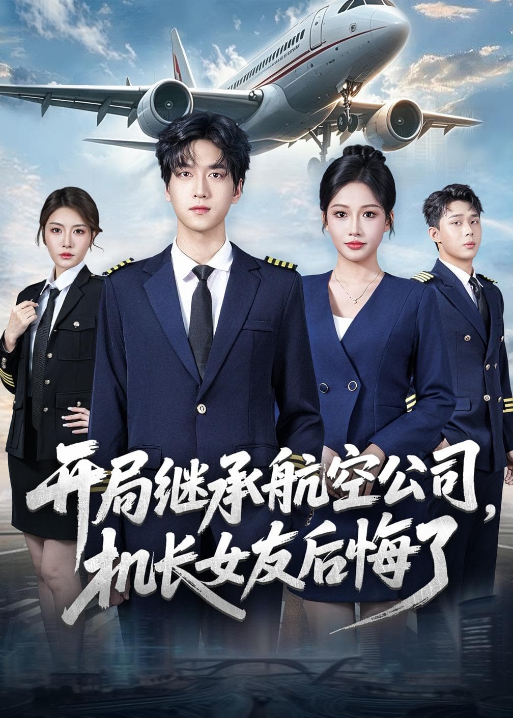 开局继承航空公司，机长女友后悔了海报