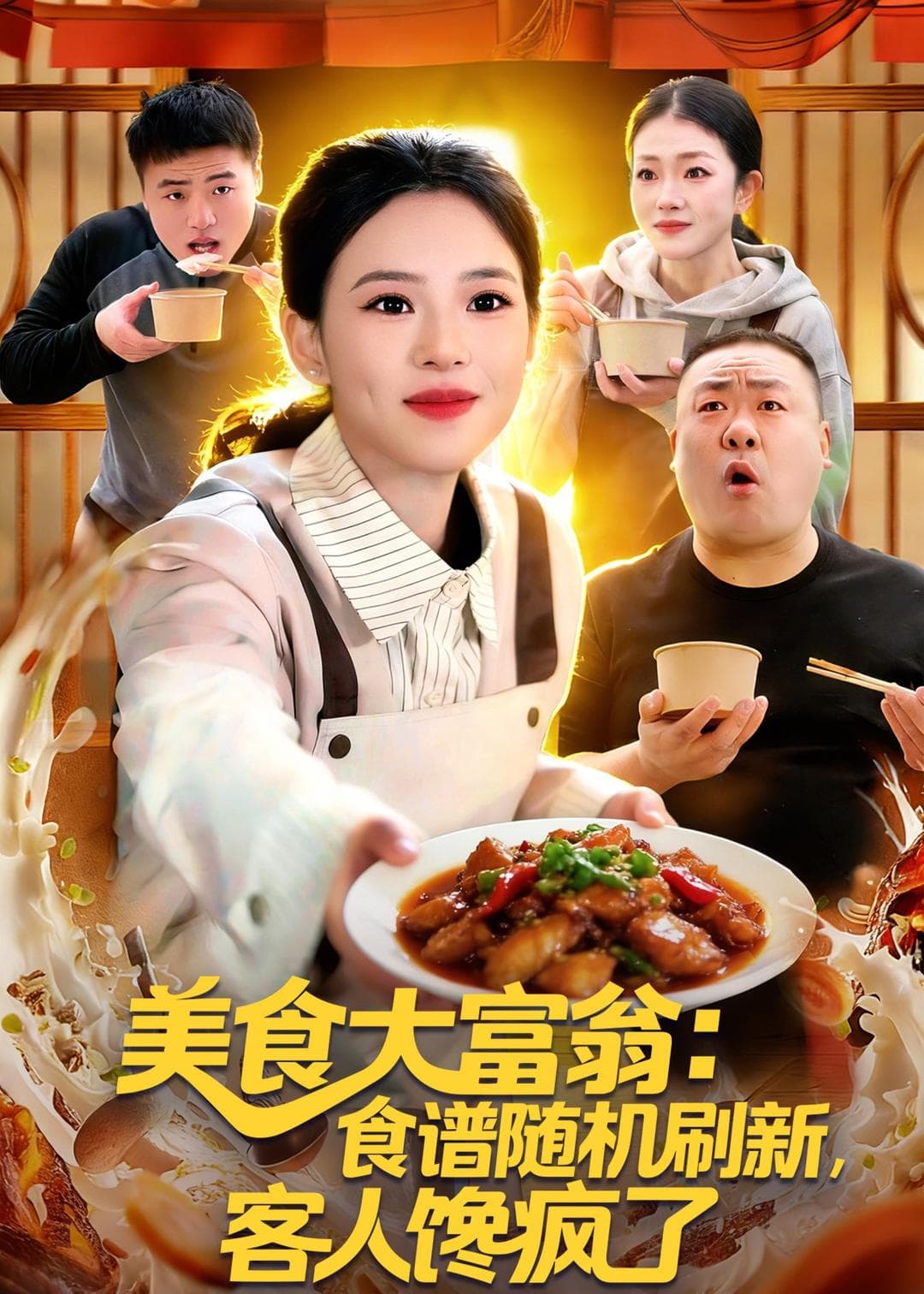 美食大富翁：食谱随机刷新，客人馋疯了海报