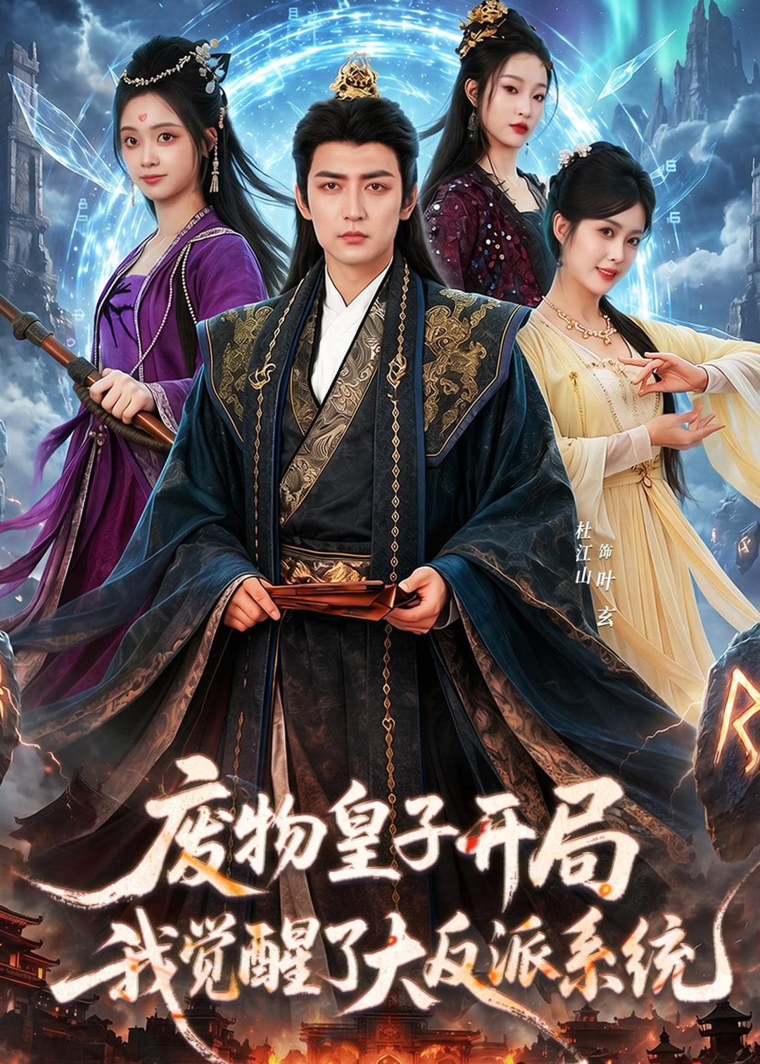 废物皇子开局我觉醒了大反派系统海报
