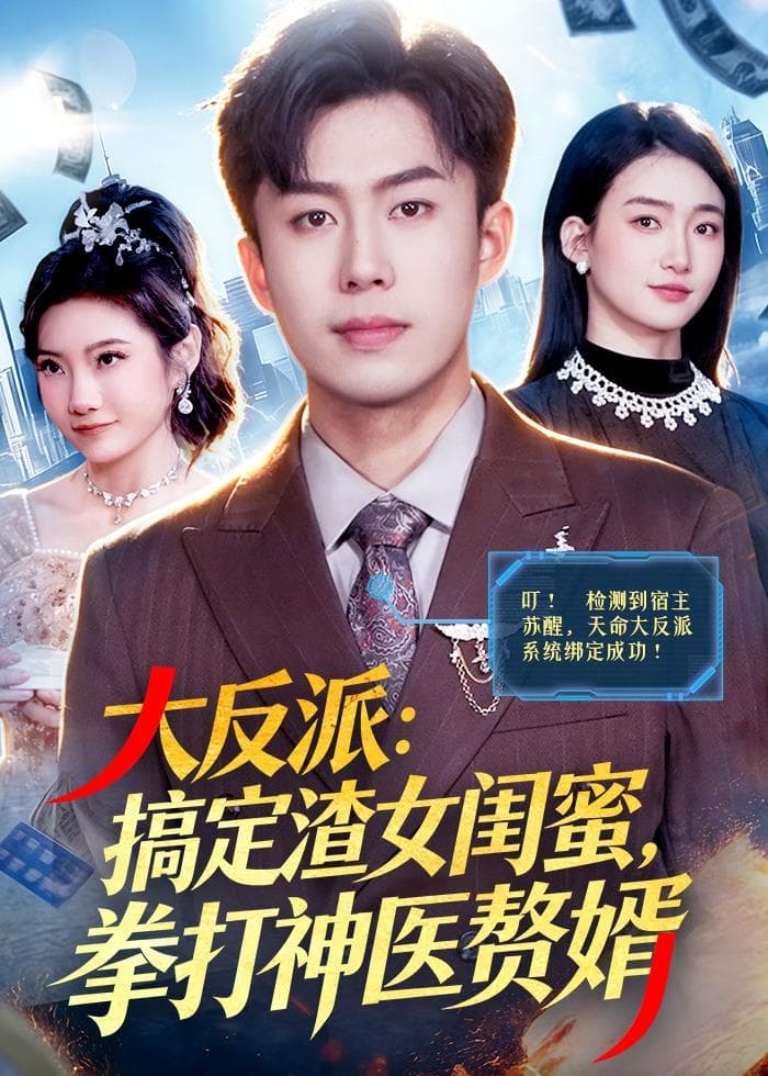 大反派：搞定渣女闺蜜，拳打神医赘婿海报