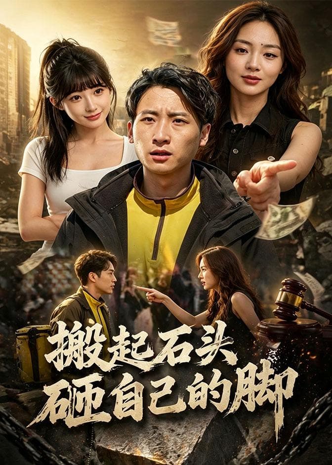 搬起石头砸自己的脚海报