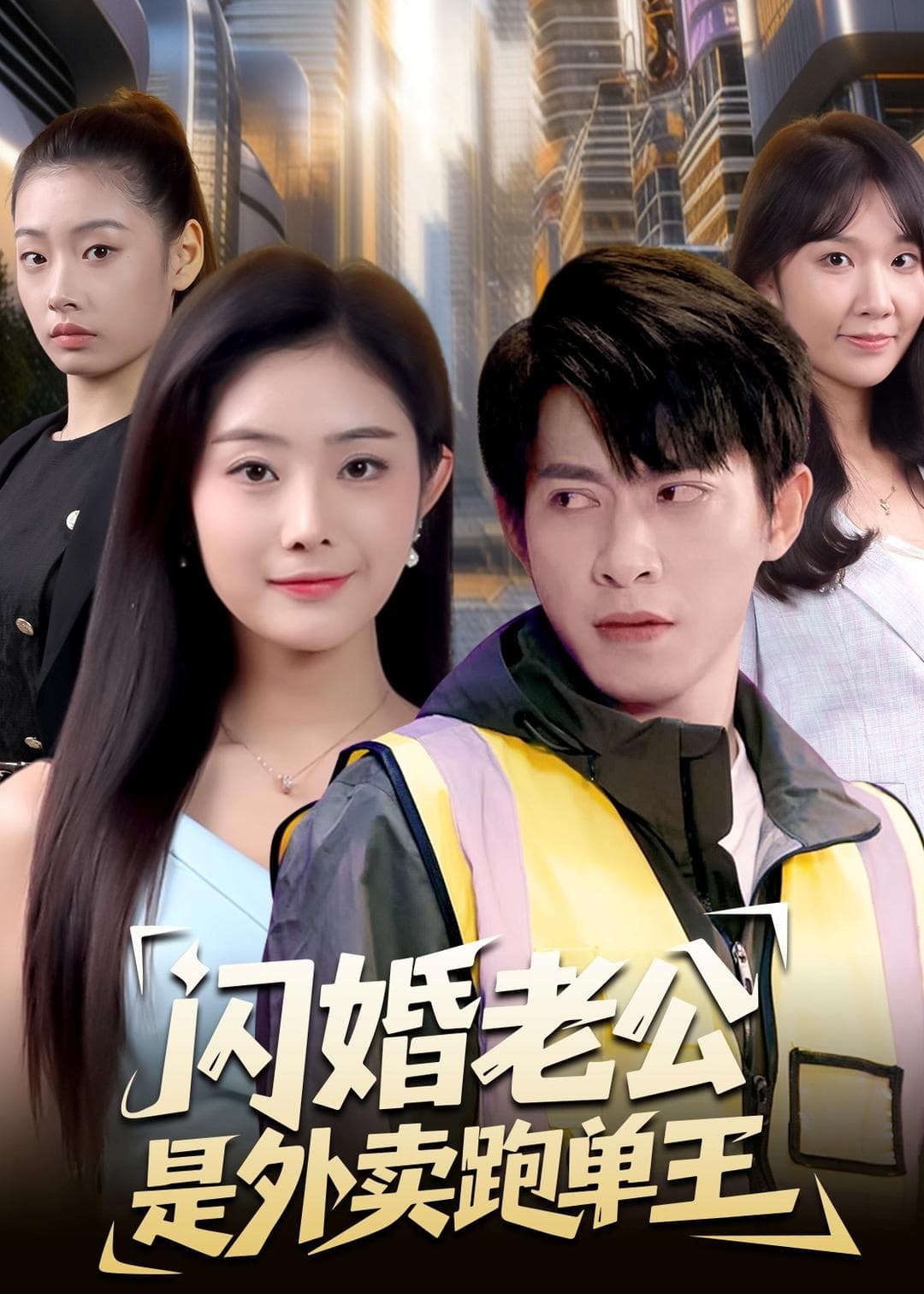 闪婚老公是外卖跑单王海报