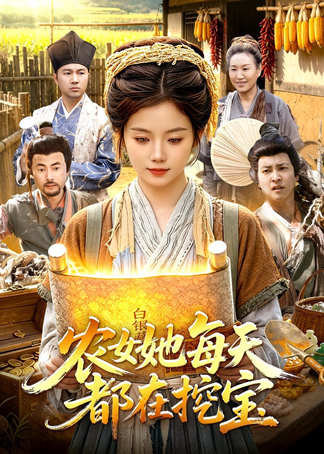 农女她每天都在挖宝海报