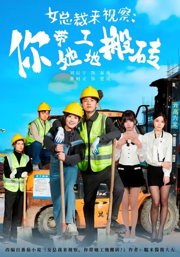 女总裁来视察：你带她工地搬砖海报