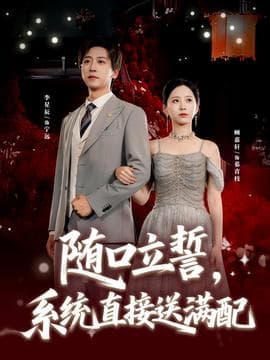 随口立誓，系统直接送满配海报