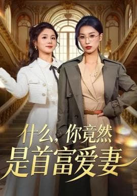 什么，你竟然是首富爱妻海报