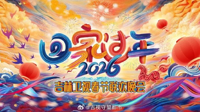 2026《回家过年》吉林卫视春节联欢晚会海报