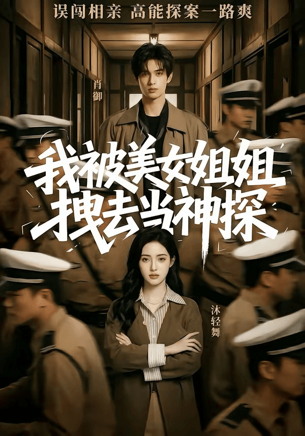 我被美女姐姐拽去当神探海报