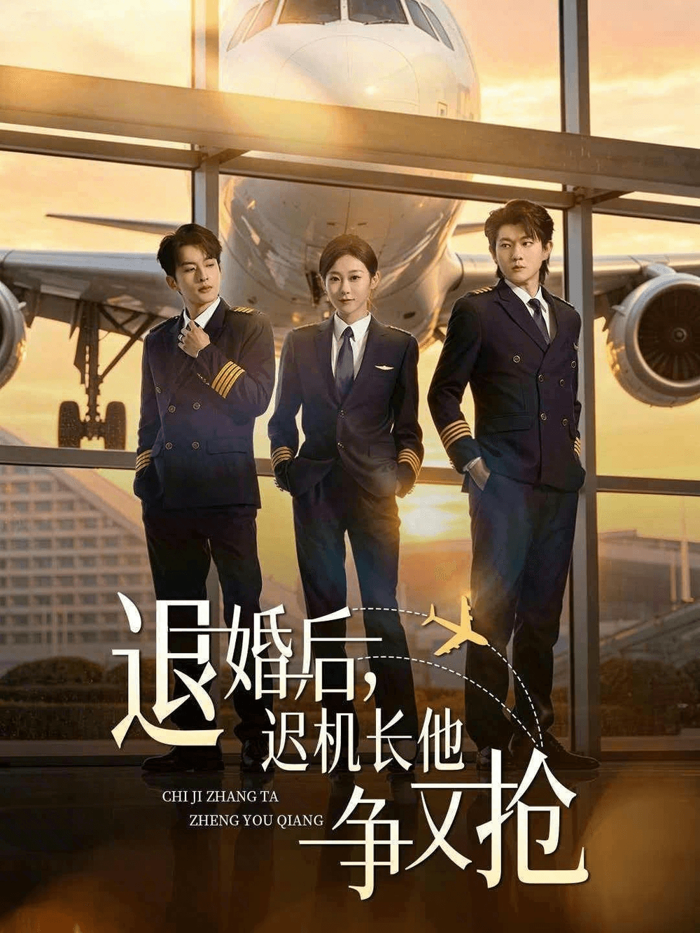退婚后，迟机长他争又抢海报