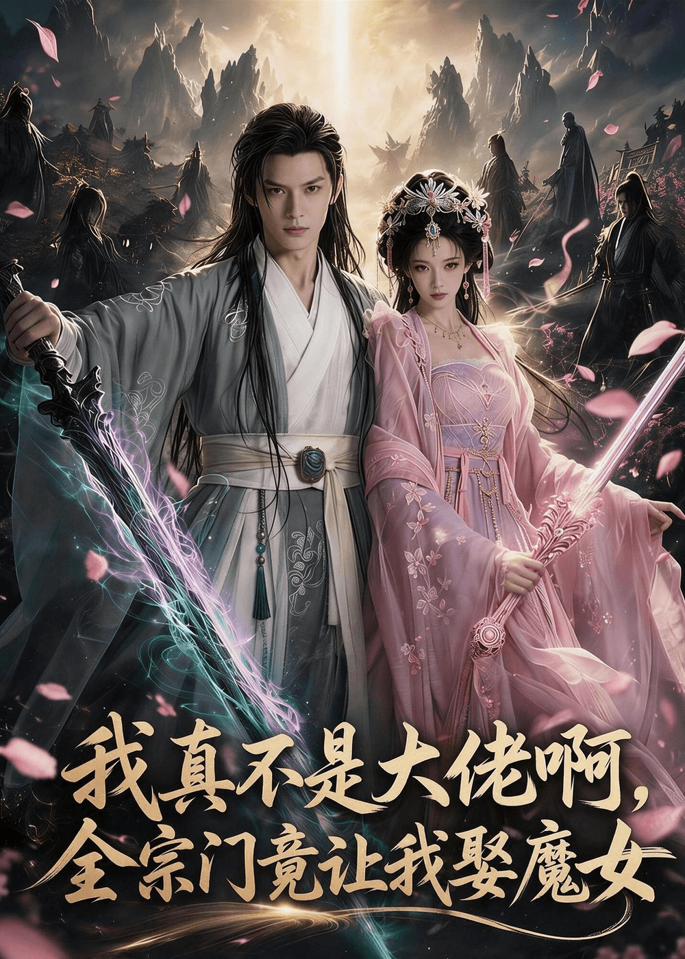 我真不是大佬啊，全宗门竟让我娶魔女海报