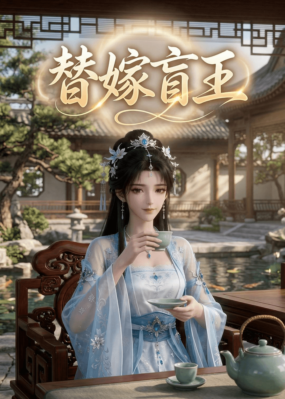 替嫁盲王海报
