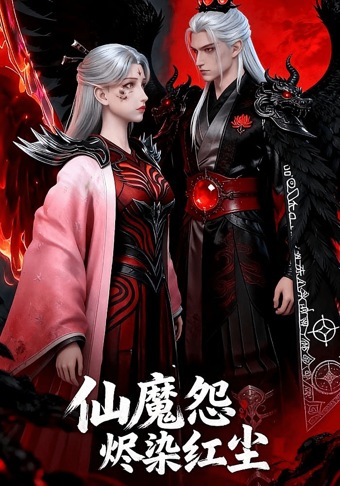 仙魔怨烬染红尘海报