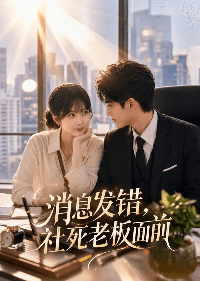 消息发错，社死老板面前海报