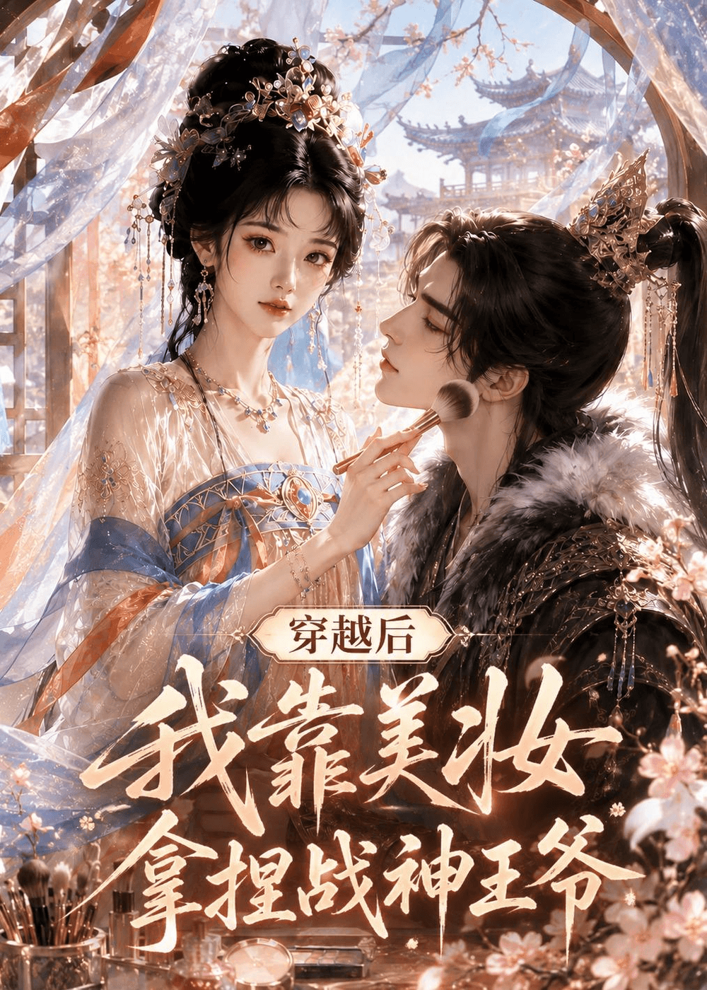 穿越后我靠美妆拿捏战神王爷海报