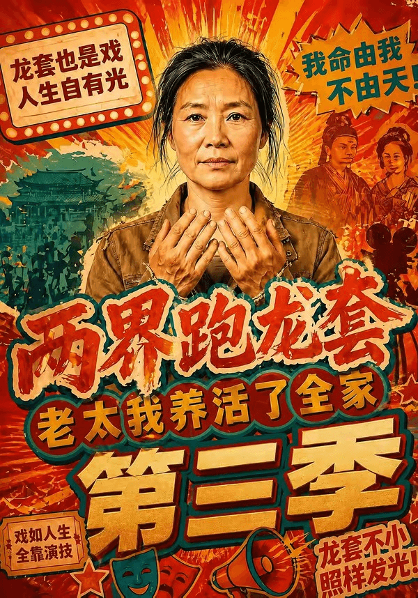 两界跑龙套，老太我养活了全家第三季海报