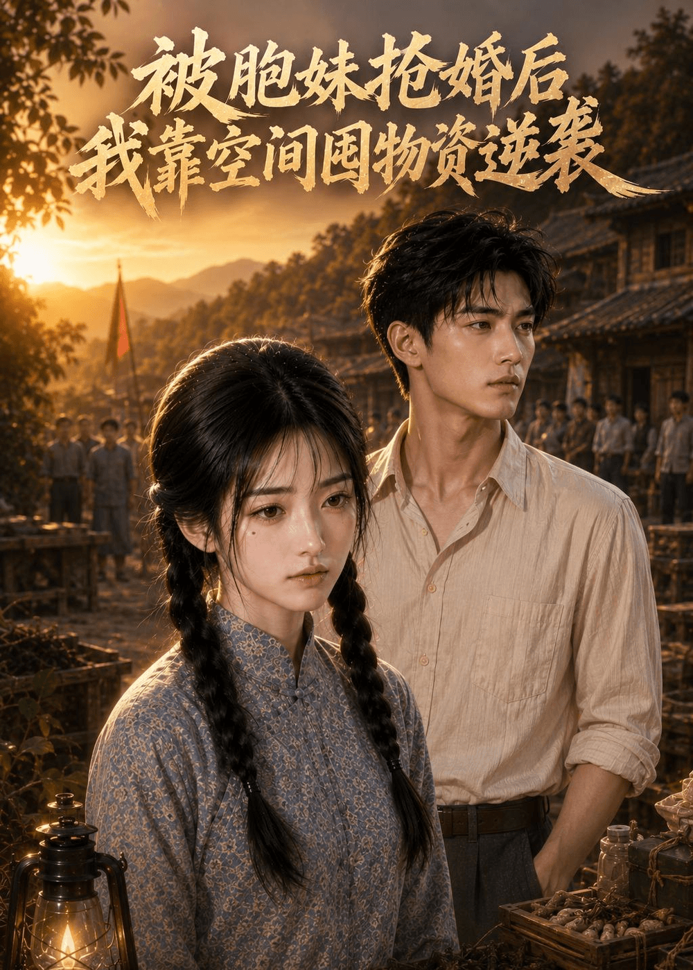 被胞妹抢婚后，我靠空间囤物资逆袭海报
