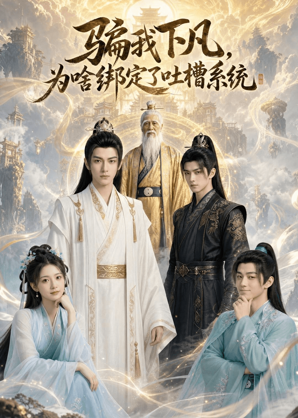骗我下凡，为啥绑定了吐槽系统海报