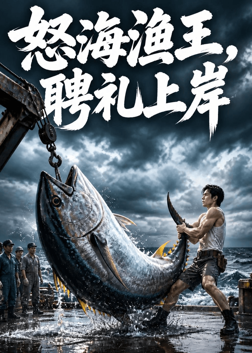 怒海渔王，聘礼上岸海报