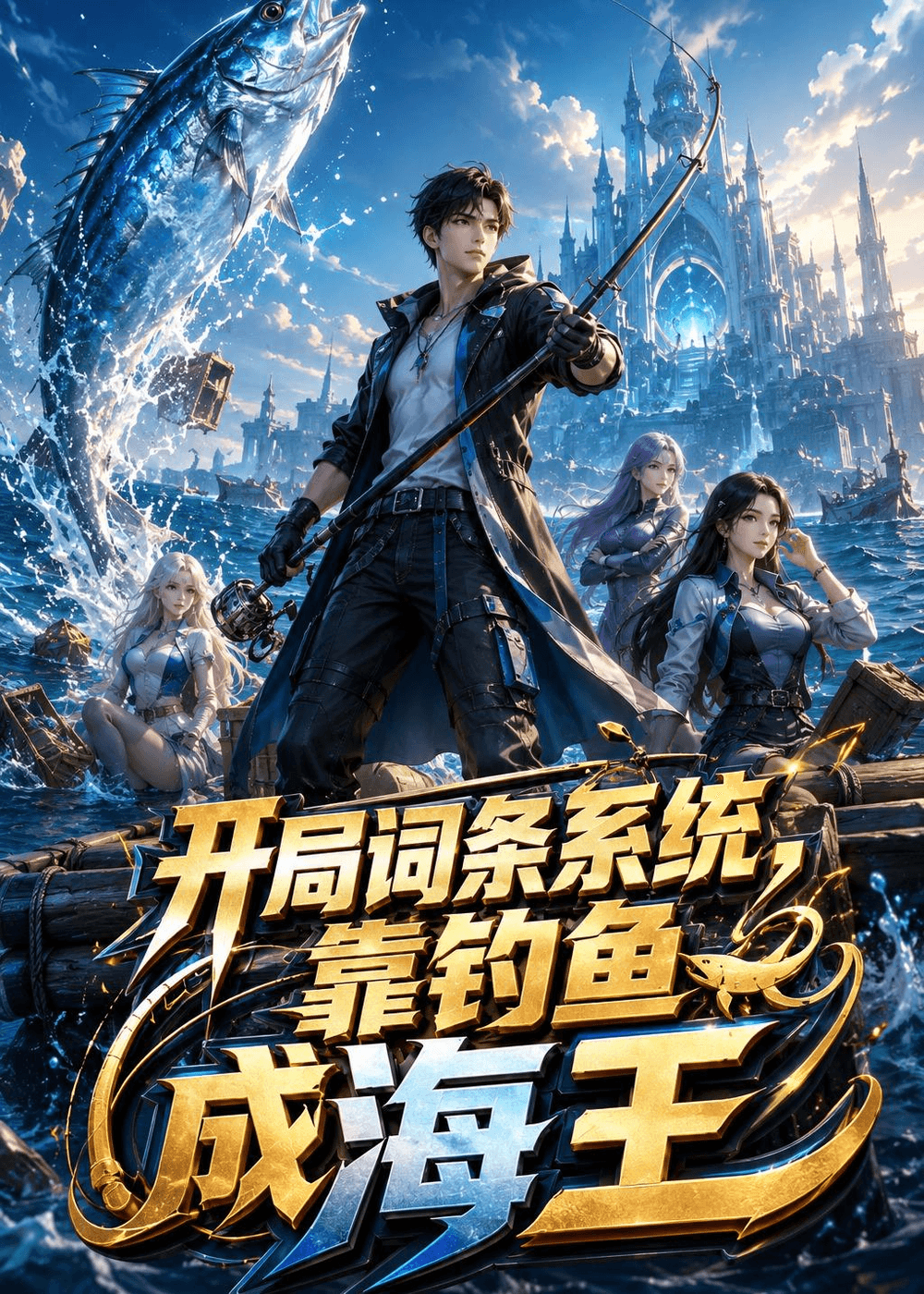 开局词条系统，靠钓鱼成海王海报