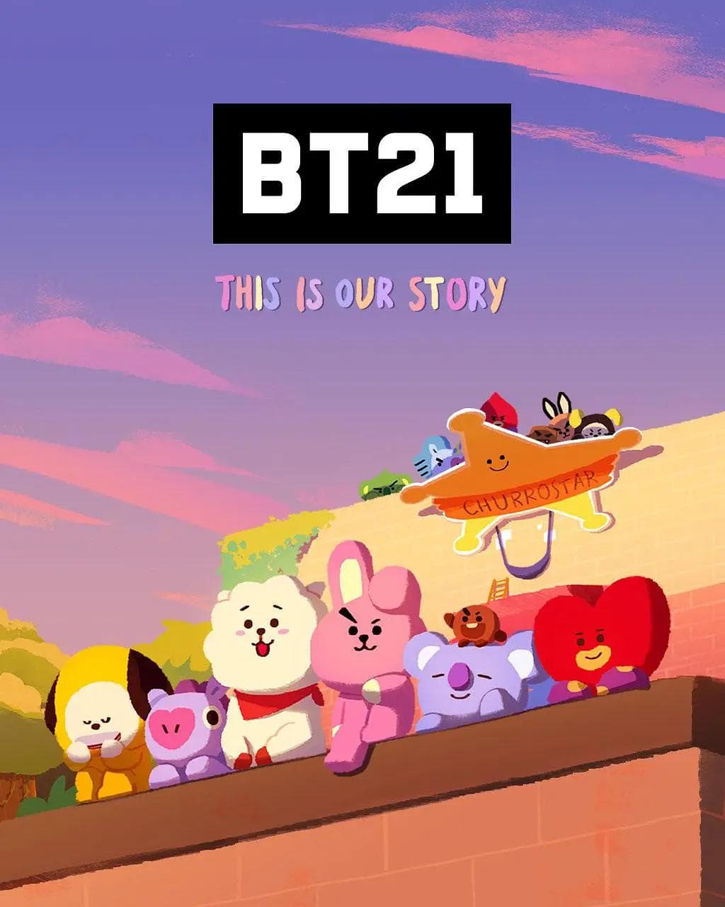 BT21 UNIVERSE ANIMATION海报