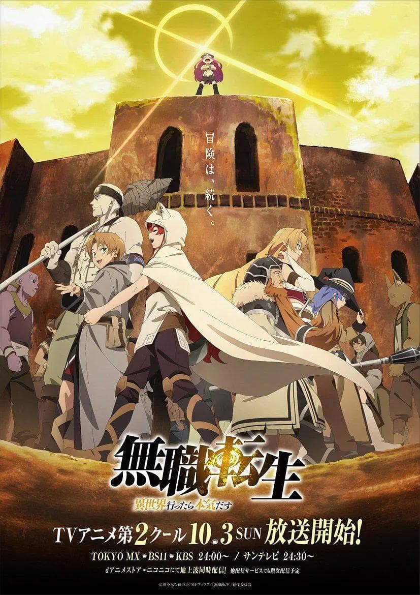 无职转生：到了异世界就拿出真本事Part2海报